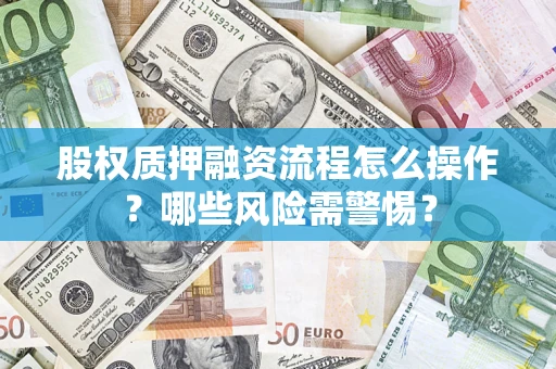 济南股权质押融资流程怎么操作？哪些风险需警惕？