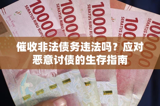 济南催收非法债务违法吗？应对恶意讨债的生存指南