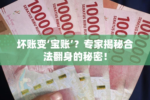 济南坏账变‘宝账’？专家揭秘合法翻身的秘密！