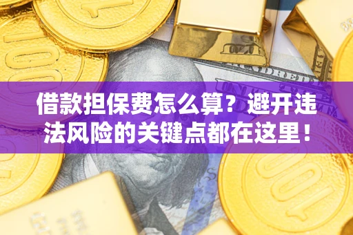济南借款担保费怎么算？避开违法风险的关键点都在这里！