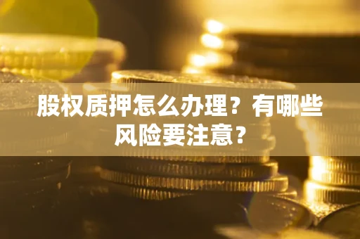 济南股权质押怎么办理？有哪些风险要注意？